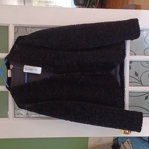 Chico's black velvet jacket and purse elegant night Monique jacket black…